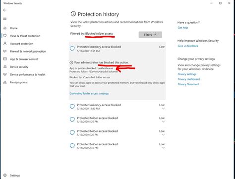 Windows Defender HOW do you UNBLOCK an app that has .